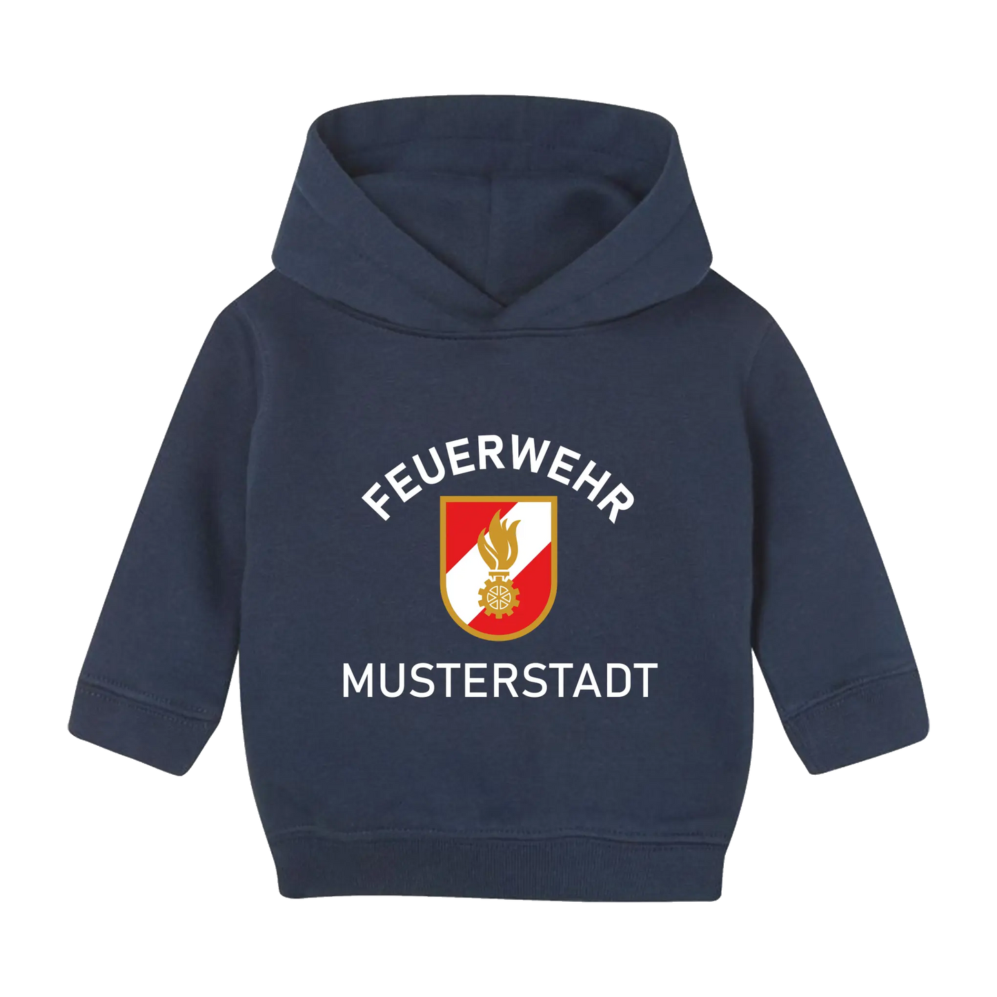 Feuerwehr Baby Hoodie | Feuerwehrdesign für die Kleinsten