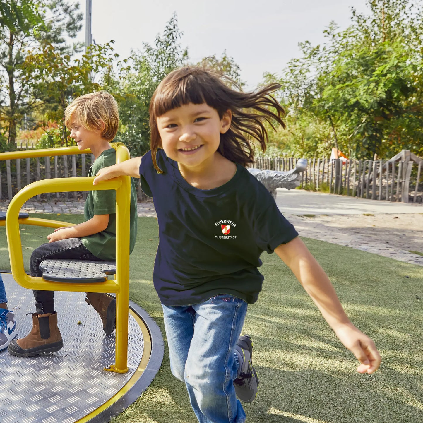 Feuerwehr Kinder T-Shirt | Klassisches Shirt mit Feuerwehrdesign